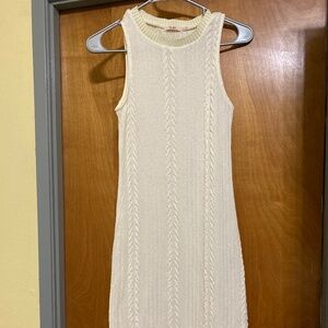 Francesca’s high neck dress